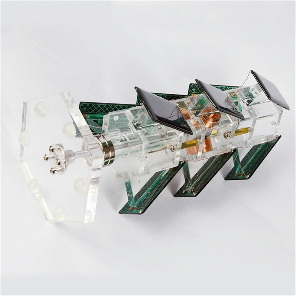 Technology Tree Solar Motor Student Science Experiment Toy Science Decoration Creative Gift