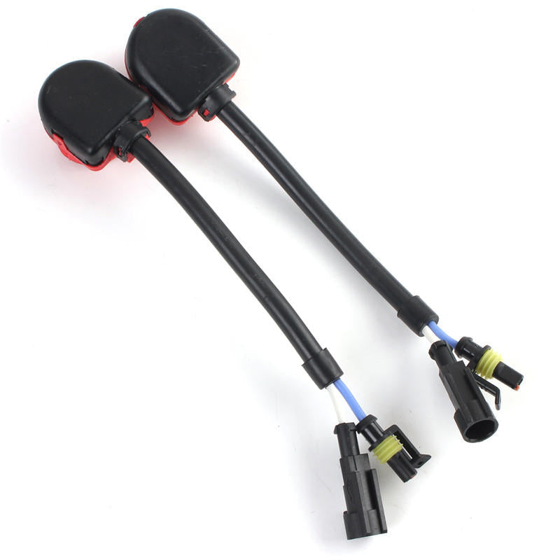 2pcs Xenon HID Bulb Socket Cable Adaptor Harness SP2G D2S D2C C2R D4S D4C D4R