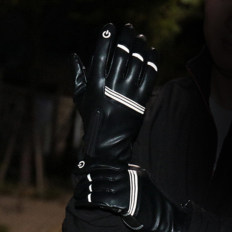 Winter Cycling Gloves Touch Screen MTB Bike Glove Warm Fleece Thermal Ski Fishing Men Motorcycle Gloves