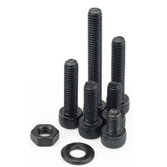 1200Pcs M2 M3 M4 Alloy Steel Hex Socket Head Cap Screws Nuts Washers Assortment Kit