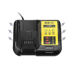 Li-ion Battery Charger 2A Charging Current For DEW 12V-18V DCB112 Power Tool