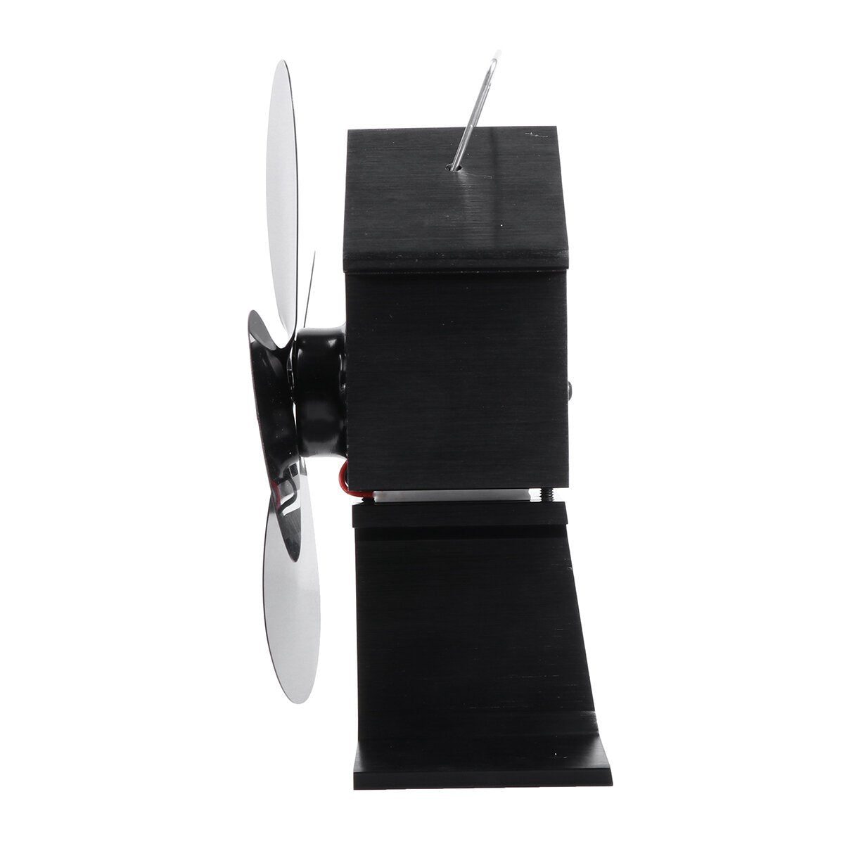 4 Blades Heat Powered Wood Stove Fan Eco Friendly Wood Log Burner Fireplace Fan