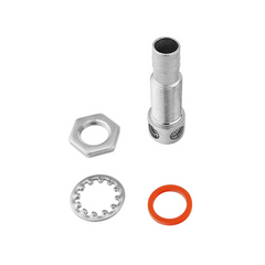 Universal Marine Grade 316 Stainless Steel Fuel Gas Tank Vent Hardware with Gasket Flush Mount For 5/8" Hose