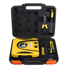 12V Portable Tire Inflator Pump Air Compressor Digital Display Heavy Duty with Tire Repair Kits