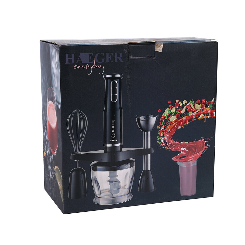 600W Electric Multifunctional Handheld 3 in1 Blender Chopper Cup Fruit Vegetable Hand Mixer for Food Processor