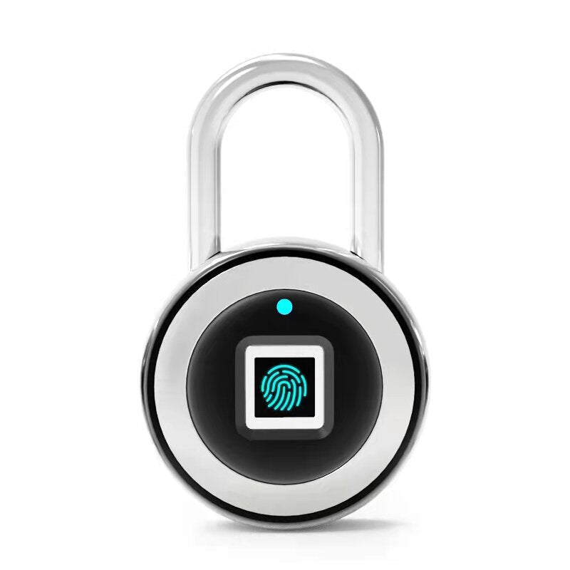 Smart Fingerprint Door Lock Padlock USB Charging Waterproof Anti Theft APP Bluetooth Remote Keyless For Cabinet Luggage Dormitory 0.5 Second Unlock