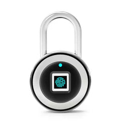 Smart Fingerprint Door Lock Padlock USB Charging Waterproof Anti Theft APP Bluetooth Remote Keyless For Cabinet Luggage Dormitory 0.5 Second Unlock