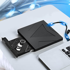 USB3.0 Type-C External DVD-RW CD DVD Optical Drive High Speed Data Transfer Rewriter for Computer Laptop XD012