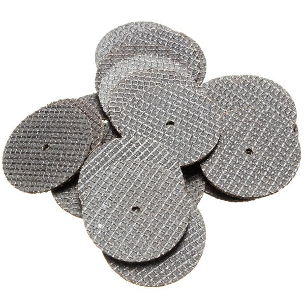 50Pcs Black Cutting 32mm Wheel Disc with 2 Mandrel Bit For Dremel Rotary Tool Set