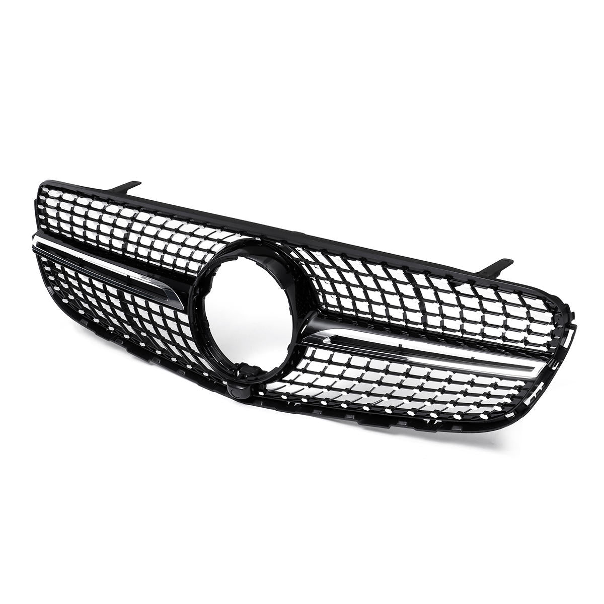Black Diamond Front Grille Grill For Mercedes Benz