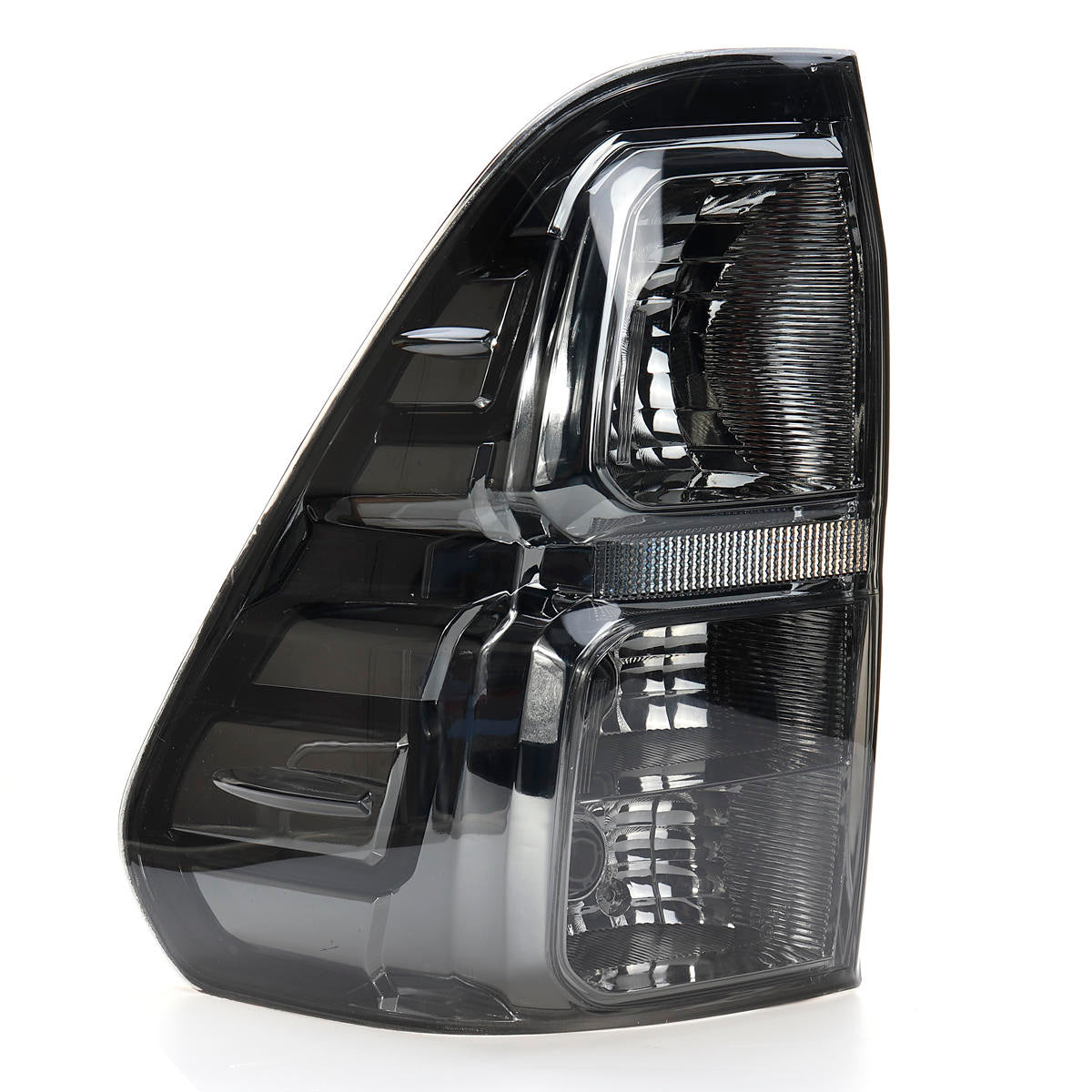 Car Rear Left/Right Tail Brake Light Assembly With Wiring Smoke Black