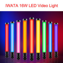 Master Handheld Colorful Full Color Lce Stick LED Video Light OLED Display with 2200mAh Built-in Battery