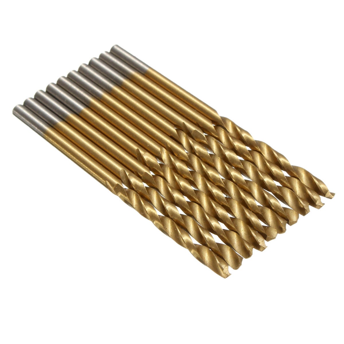 3 SET 1/1.5/2/2.5/3mm HSS Titanium Coated Twist Drill Bits 50PCS/SET High Speed Steel Drill Bits