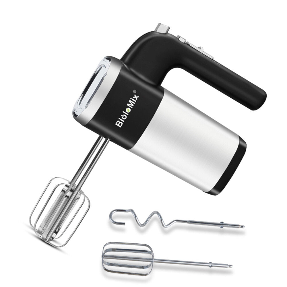 Household Electric Egg Beater Butter Mixer Baking Machine 500W 5 Speed Control 4 Attachments