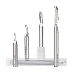 1pc 8mm Shank HSS End Mill Cutter CNC Straight Milling Cutters Woodworking Tool Router Bit For Wood Cut