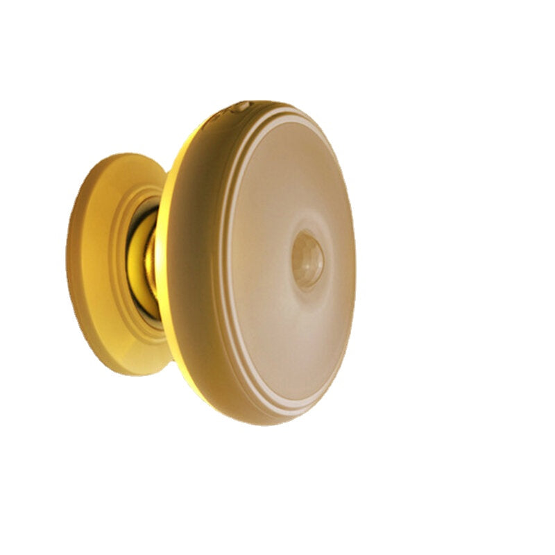 360 Rotation Human Body Sensor LED Night Light Magnetic Holder USB Rechargeable Lamp