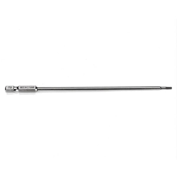 8pcs T9-T40 150mm Magnetic Torx Screwdriver Bits 1/4 Inch Hex Shank