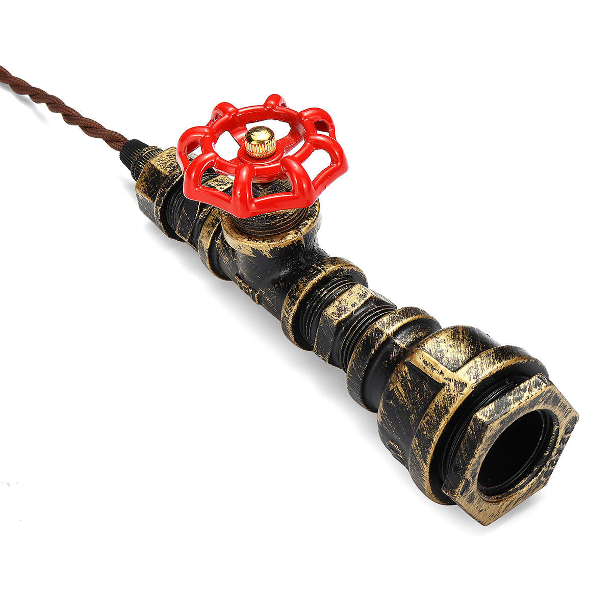 Pendant Tube Iron Ceiling Lamp Hanging Chandelier Light