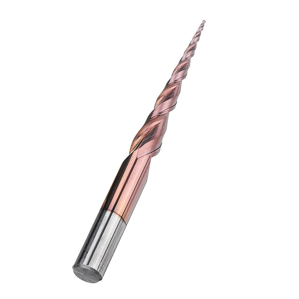 2 Flutes R0.5/ R1.0 *47*D8*85 Taper Ball Nose End Mill HRC50 Milling Cutter