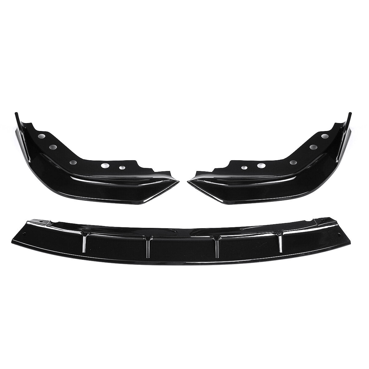 Front Bumper Lip Spoiler Splitter Golss Black For BMW 3 Series