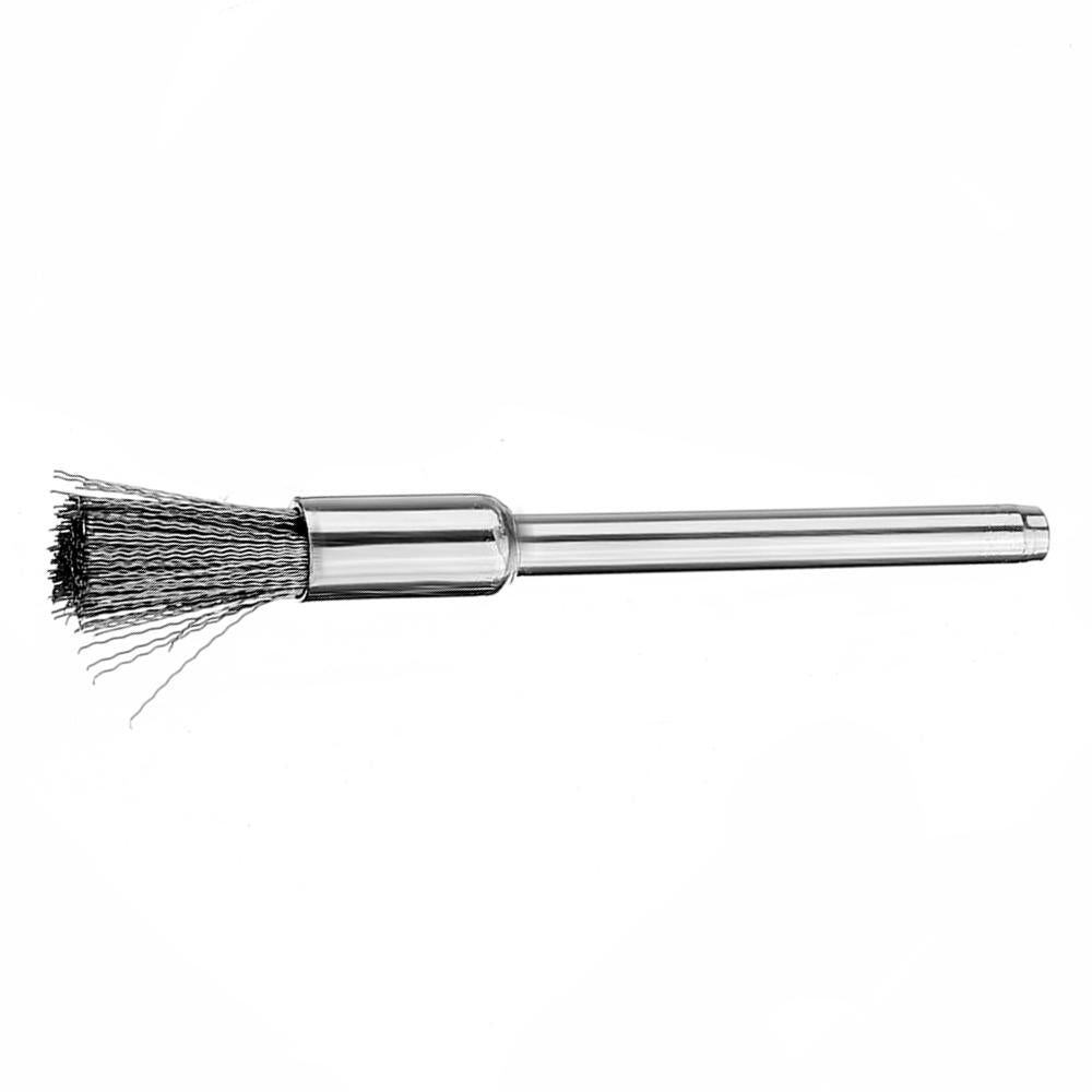 45pcs 3mm Shank Stainless Steel Wire Brush Polishing Wheel for Rotary Tool