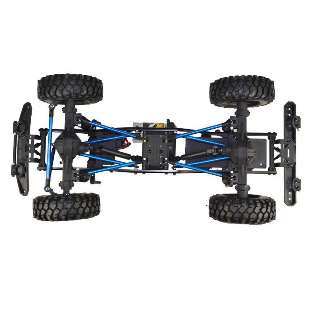 RAMBLER 2.4G 4WD 1/10 RC Car Crawler Vehicle Models 40A Brush ESC 550/17T Motor RTR