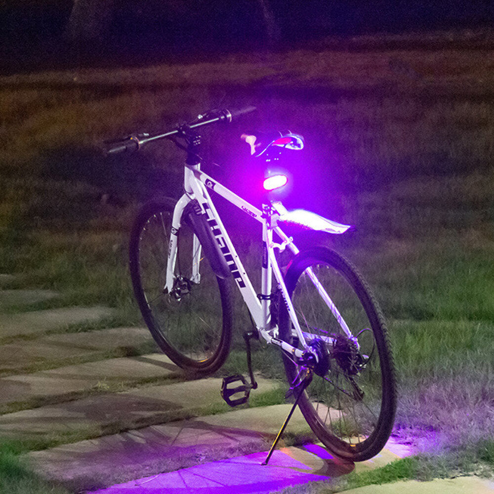 Bicycle Light Set 300lm 3 Modes Bike Headlight Front Lamp 4 Modes Safety Warning Taillight USB Rechargeable Waterproof Cycling