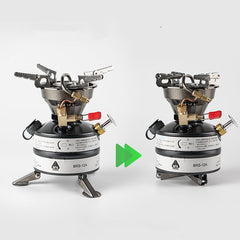 Professional Outdoor Camping Cooking Stove Lightweight Foldable Field Cooking One-piece Gasolin Stove
