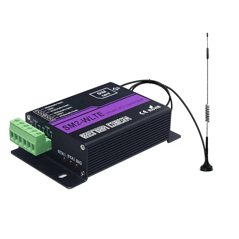 Relay Output Smart Controller App Remote Control Network GSM SMS Phone Remote Control Switch 2CH
