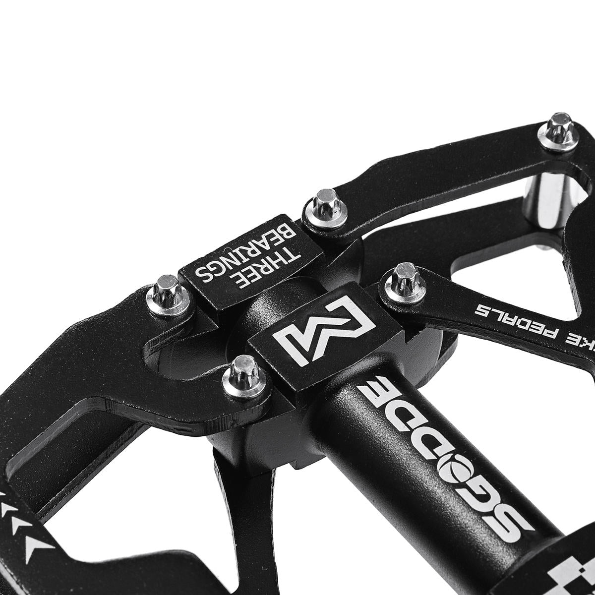 1 Pair Anti-slip Bike Pedals 3 Bearing Aluminum Alloy Cycling Bicycle Platform Bicycle Pedal Bike Accessories Part for Road bmx Mtb Bicycle