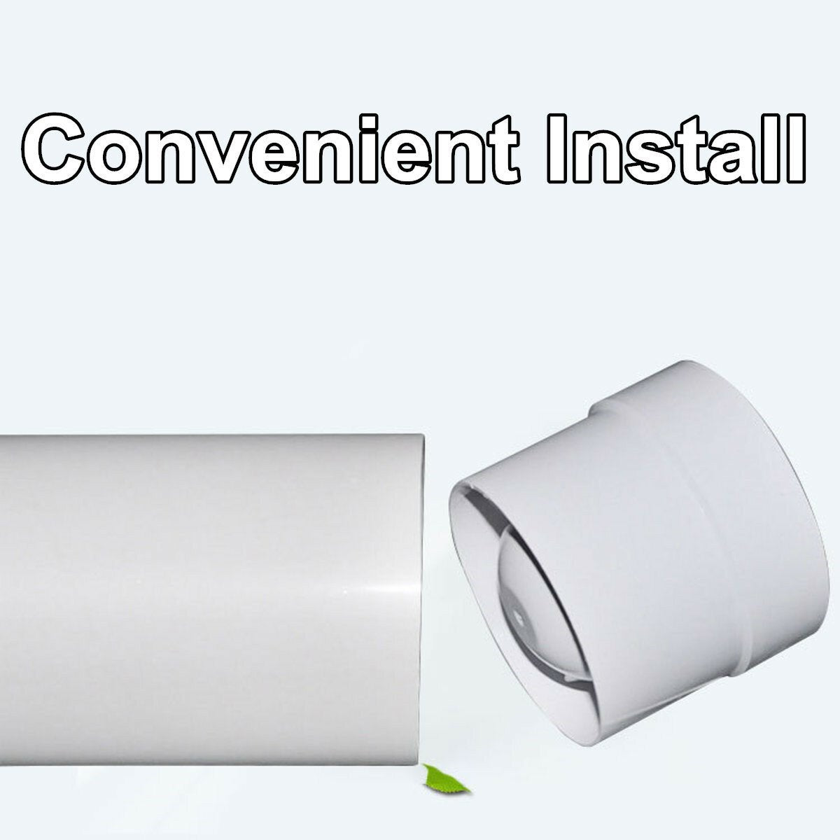 Exhaust Fan Wall Window Kitchen Toilet Bathroom Pipe Duct