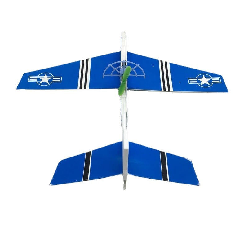 Luminous Hand Throwing DIY Light Plane Toy Electric Capacitor USB Charging