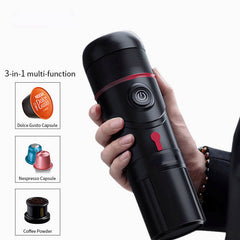 Multifunctional Portable Coffee Machine Coffee Powder Nespresso and Dolce Gusto Capsule