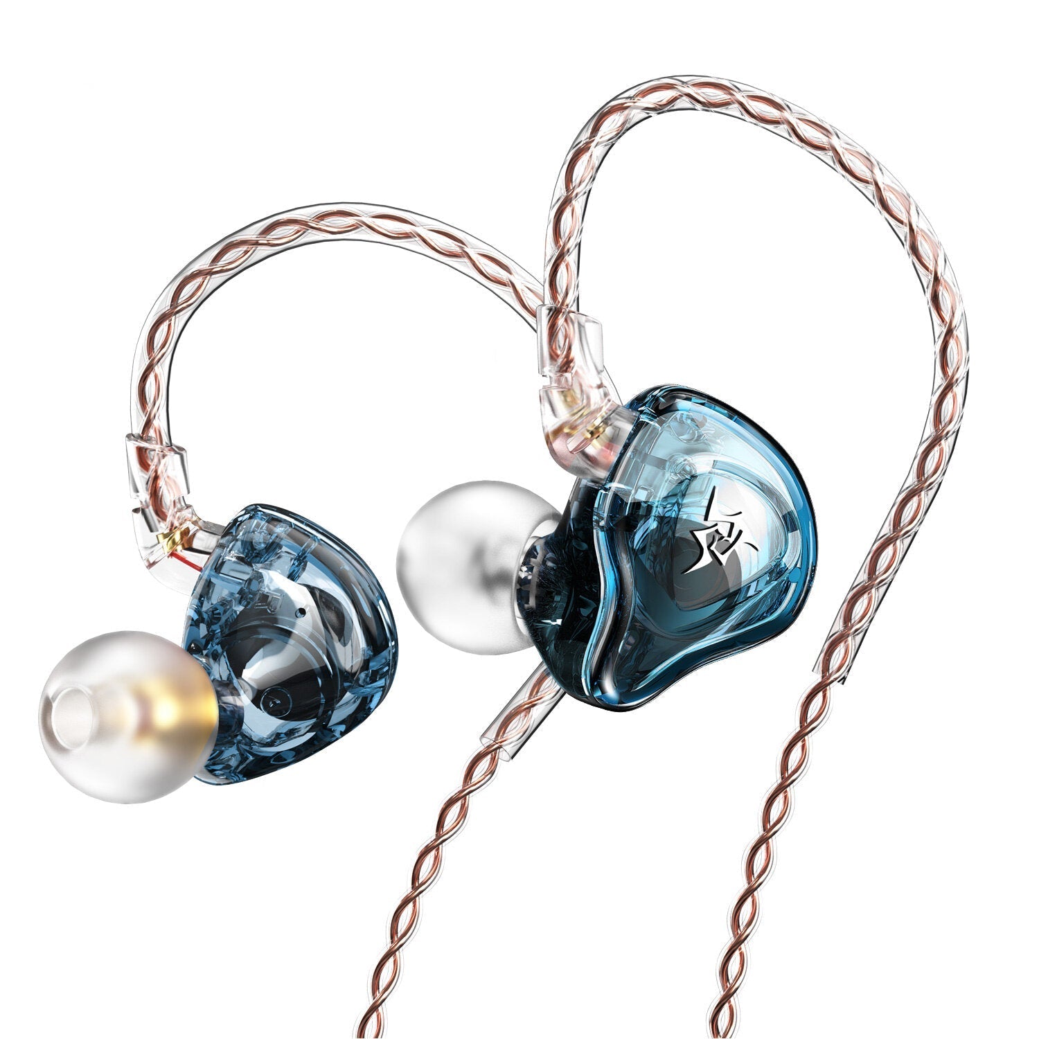 Dynamic In-ear Earphone Drive Hi-Fi Bass Metal Monitor Earphones Running Sport Earphone Noise Cancelling Headset