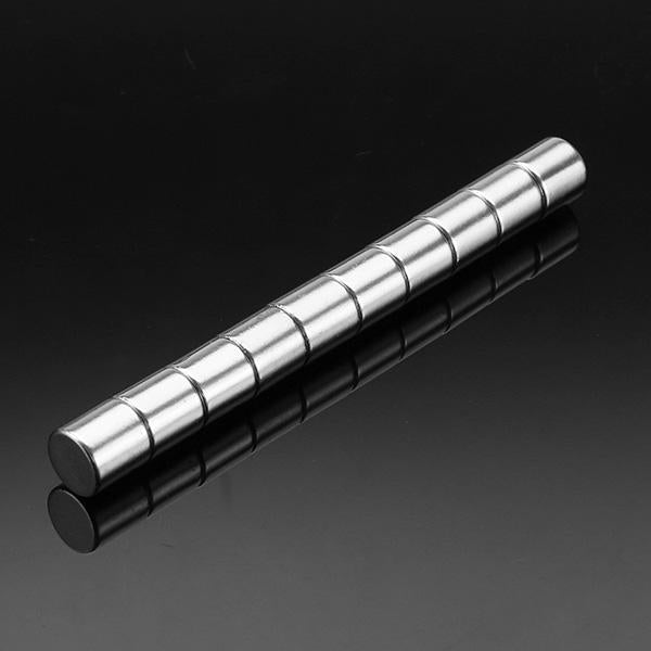 10pcs 10x10mm Round Magnets Rare Earth NdFeB Neodymium
