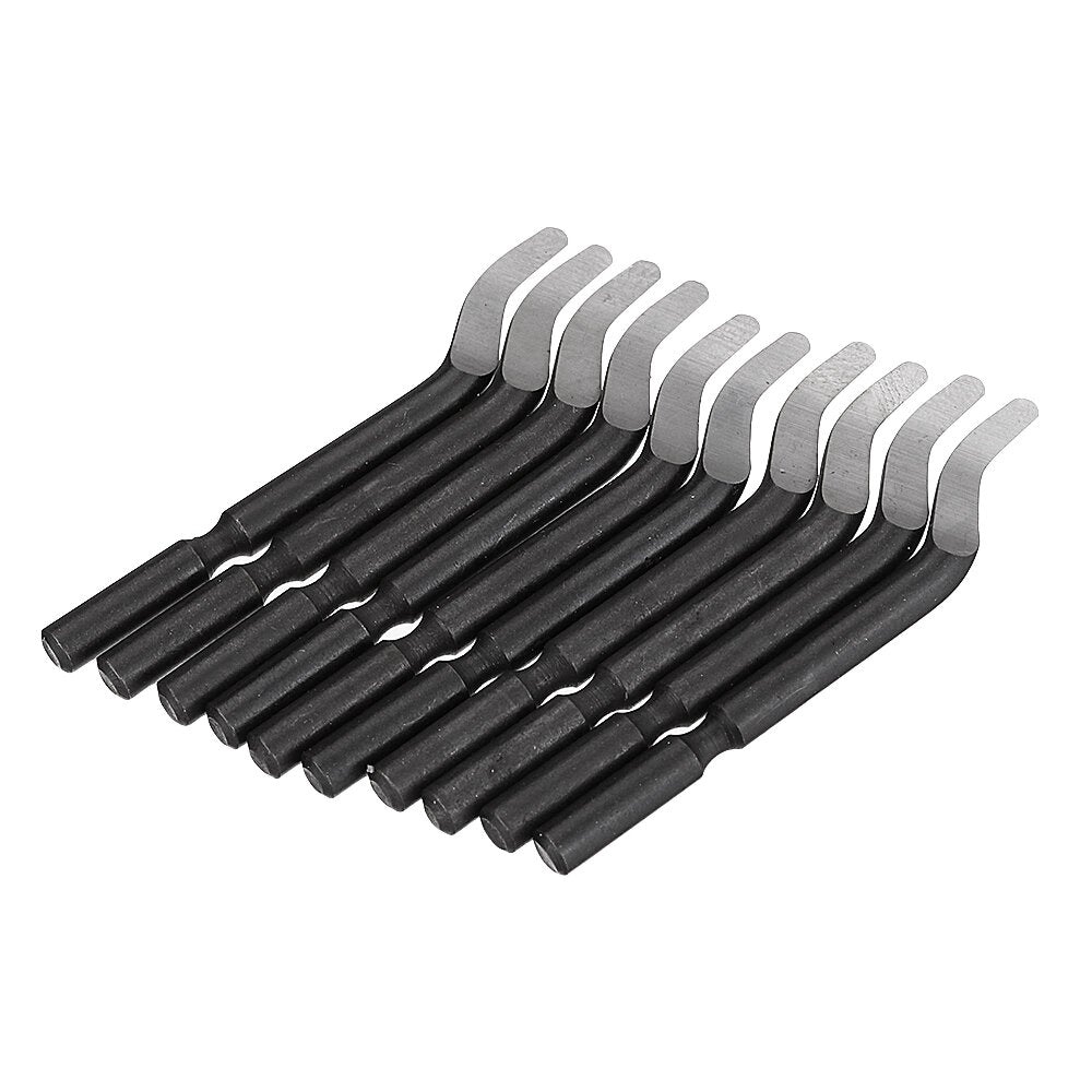 Burr Handle Scraper Deburring Tool 10pcs Deburring Trimming Blade Cutter Tools Kit