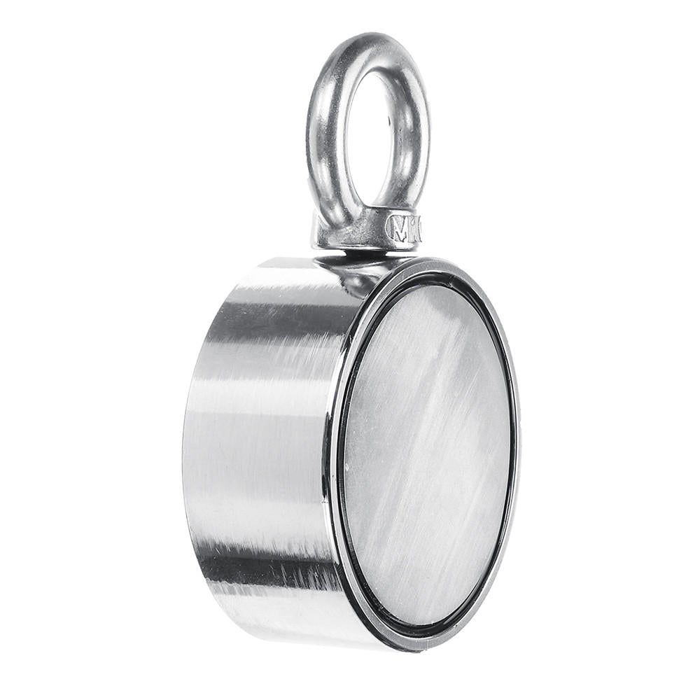 300KGx2 D94mm Double Side Neodymium Magnet Fishing Metal Sea Treasure Search Neodymium Recovery Magnet