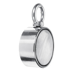 300KGx2 D94mm Double Side Neodymium Magnet Fishing Metal Sea Treasure Search Neodymium Recovery Magnet