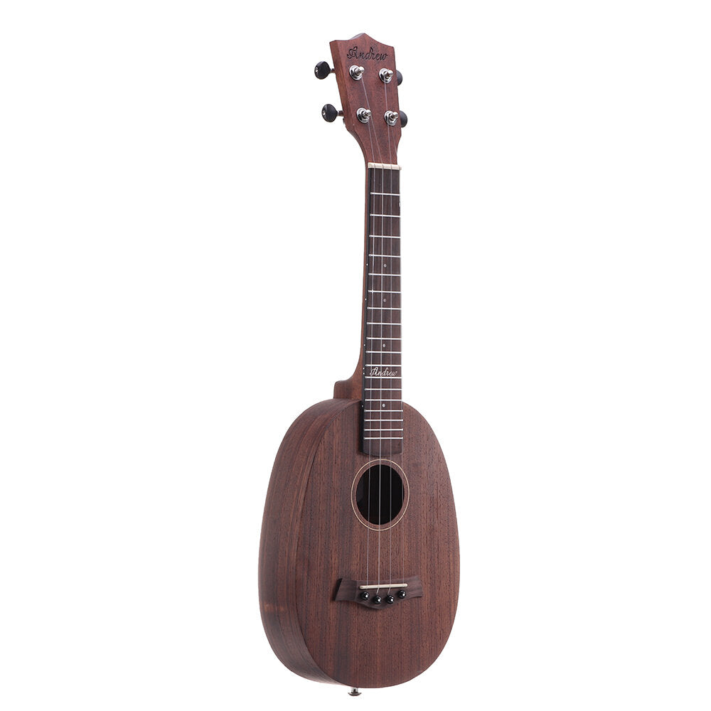23 Inch All Zebrano Plywood Ukulele for Guitar Player Birthday Gifts
