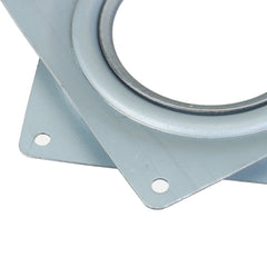 360 Degree Rotating Round Turntable Display Stand Square Galvanized Hollow