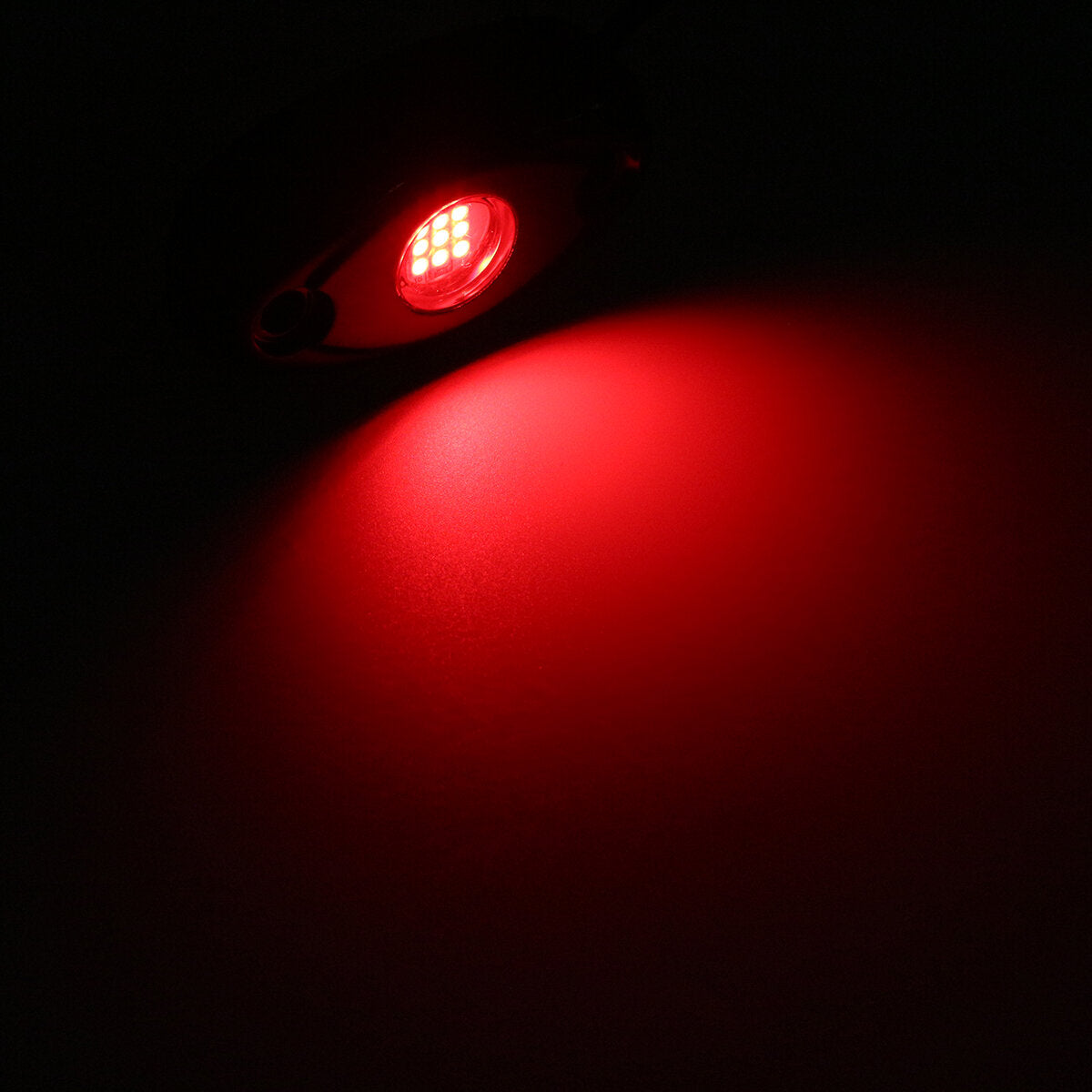 4pcs LED Rock Light Underbody Atmosphere Deck Lamp Wireless Underbody Aluminum Alloy For Offroad Truck UTV Marrine
