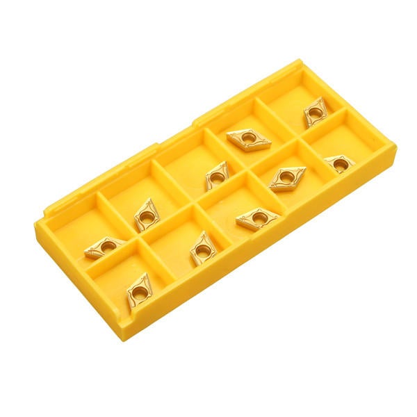 10pcs Carbide Inserts Lathe Turning Tool Holder Inserts For Stainless Steel