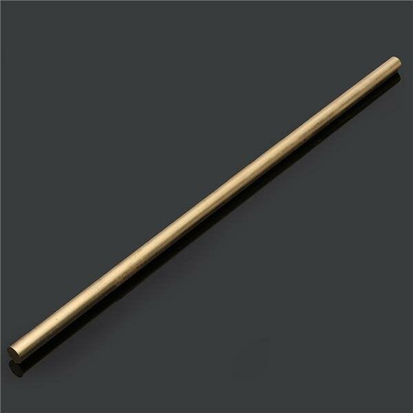 10mm Diameter 100/200/330/500mm Brass Round Bar Rod Circular Tube
