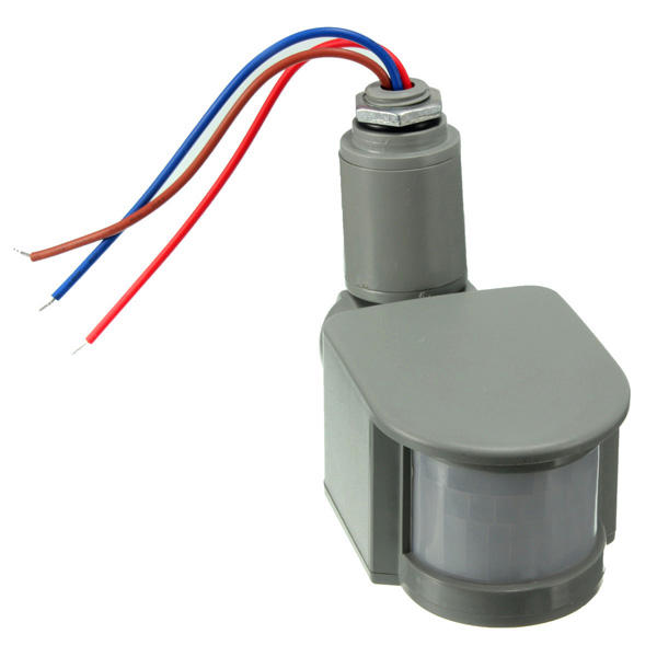 Human Infrared 12V Sensor Switch Light Sensor Monitoring Spot Lightts Pir Switch 180 Degree