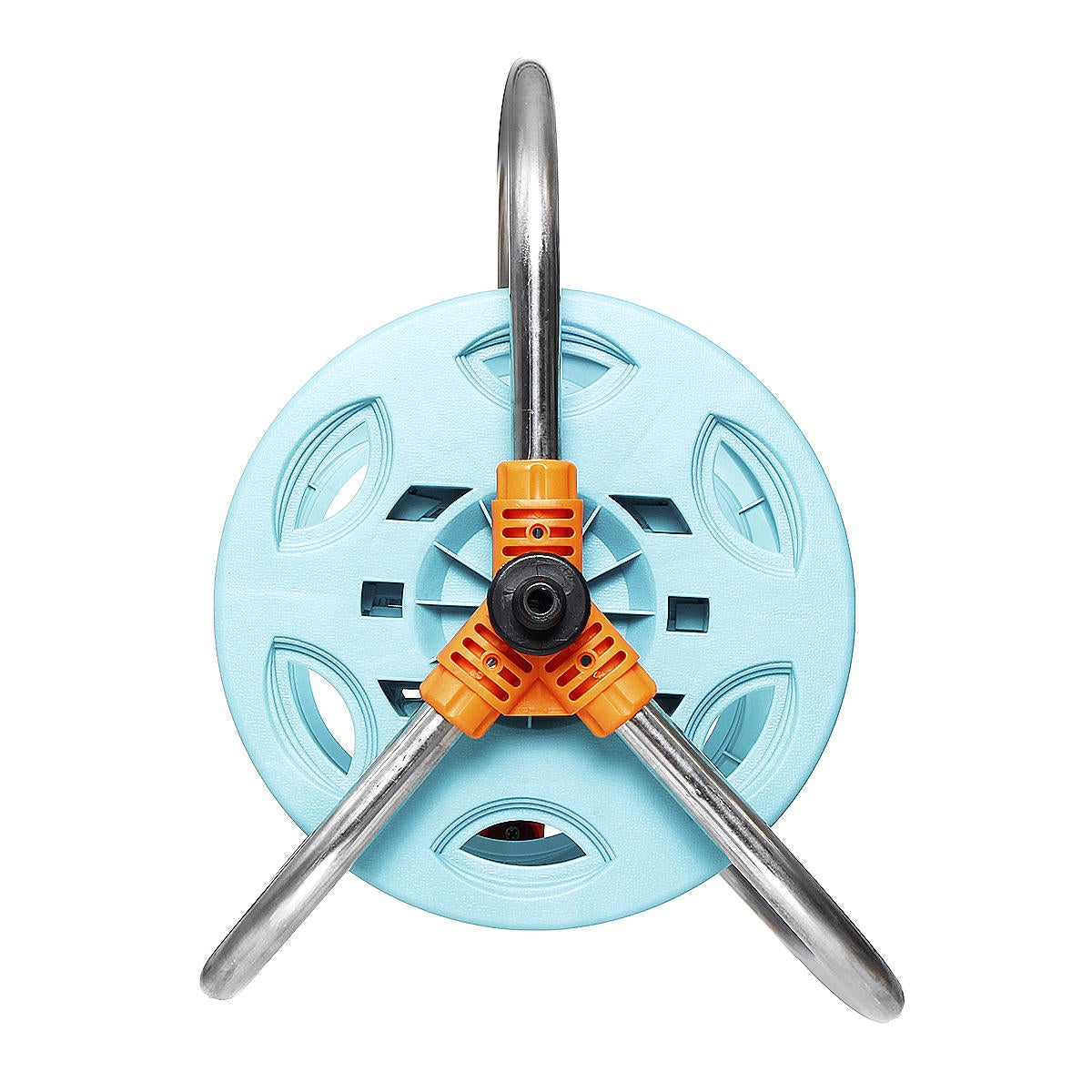Portable Outdoor Garden Water Pipe Hose Reel Cart Storage Holder Hose Reel Caddy Organizer