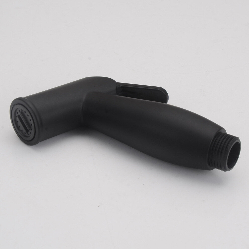 Matte Black ABS Bathroom Portable Bidet Sprayer Handheld Toilet Shower Head for Personal Hygiene Diaper Cloth Wash With 2M Hose
