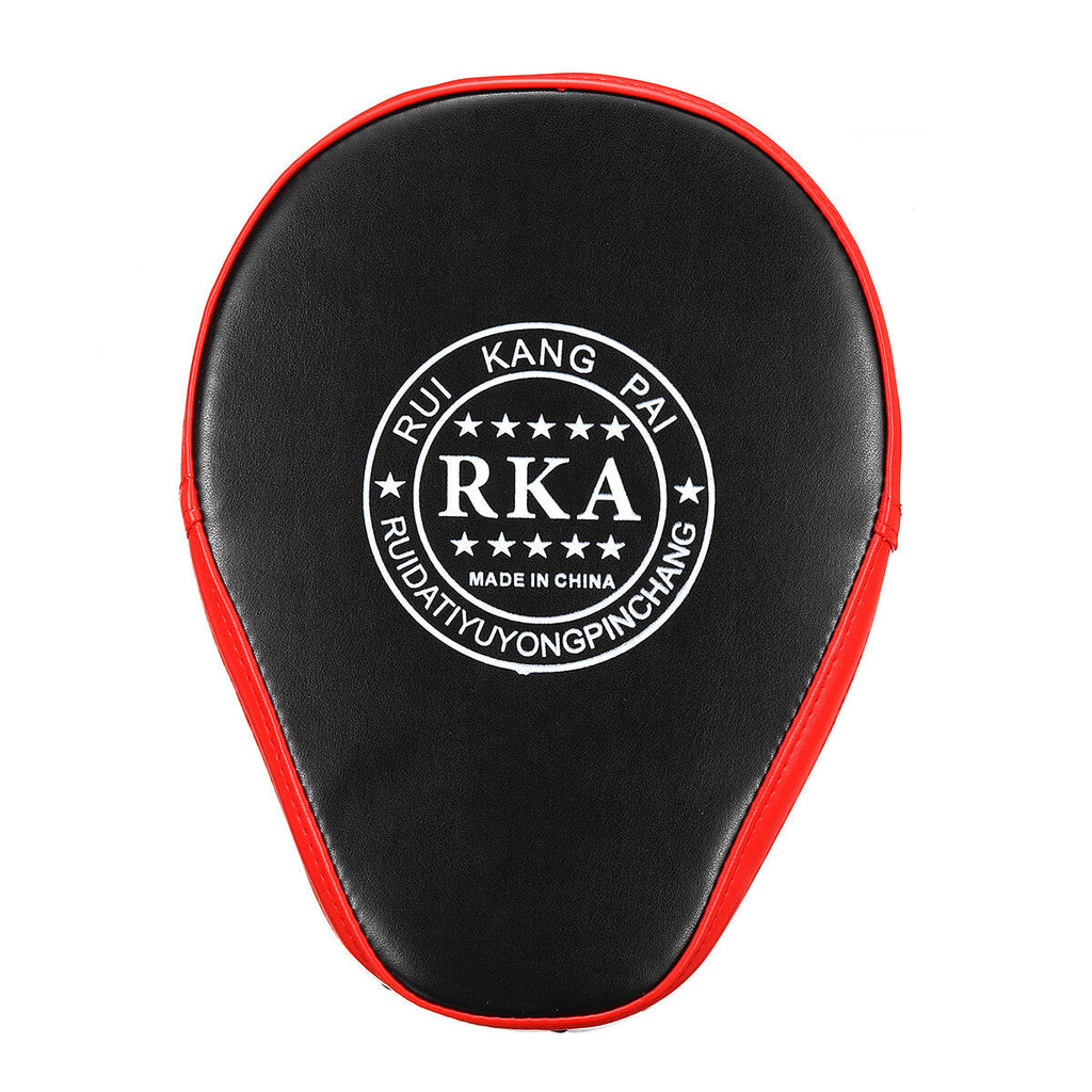 Boxing Target Thickened Curved PU Leather Boxing Curved Baffle Thai Taekwondo Kick Shield