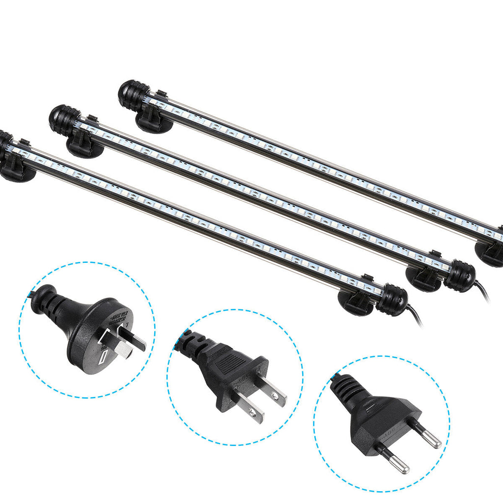 38cm Bluetooth APP RGB LED Aquarium Fish Tank Lights Submersible Strip Bar Lamp