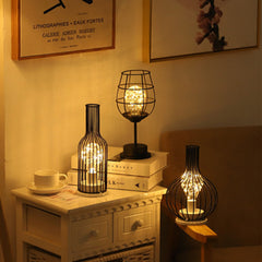 Table Lamps Bedroom Living Room LED Bedside Light Modern Art Bed Lamp Night Light Office Desktop Decoration