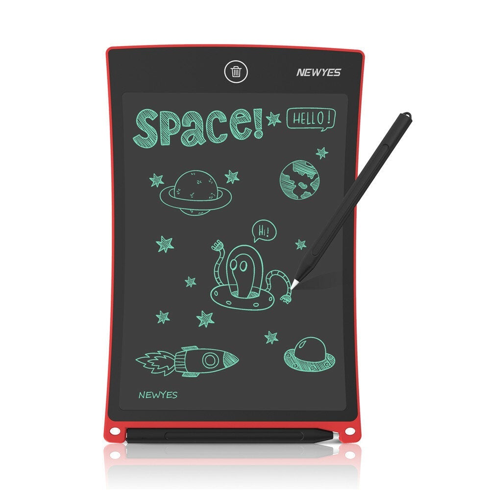 8.5-Inch Writing Board Monochrome Screen Tablet Drawing Handwriting Pad Message Kids Educational Toys